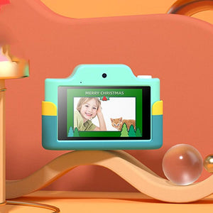32GB Mini Children's Cartoon Camera Toy with Touch Screen & Dual-Lens