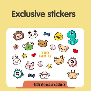 32GB Mini Children's Cartoon Camera Toy with Touch Screen & Dual-Lens