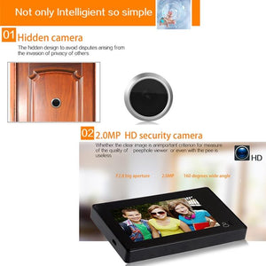 2.0MP Smart Doorbell | 4.3 TFT Display Screen