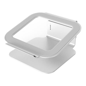 Adjustable Aluminum Laptop Stand | 360° Rotation | Ergonomic | 10-17 Inch | For MacBook Air & Pro