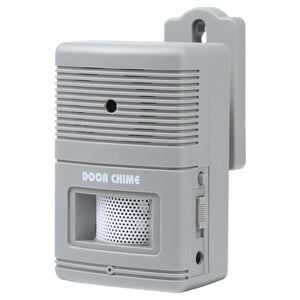 Grey Wireless Door Chime | Visitor Alert