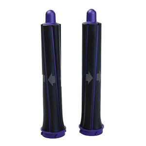Long Barrel & Adapter Set for Dyson Hair Dryer | 1 Pair | 1 Pair Long Barrels + 2 Adapters | Purple