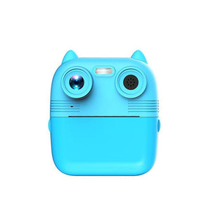 Instant Print Camera with Dual Lens | 2.8" Screen for Kids | Blue + Pink | 32GB Card