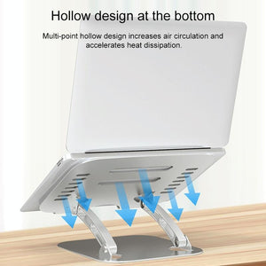 Aluminum Laptop Cooling Stand | Improved Heat Dissipation