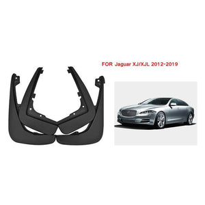 For Jaguar XJ / XJL 2012-2019 | 4 Pcs / Set Car Auto Soft Plastic Splash Flaps Fender Guard