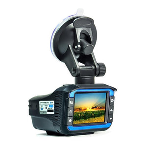 2.4" Video Camera DVR & Radar Detector | HD 720P