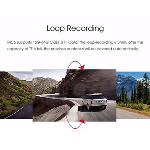 2.4" Video Camera DVR & Radar Detector | HD 720P