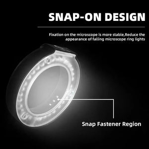 Adjustable USB Microscope Ring Light | Kaisi RL1 | 28 Beads