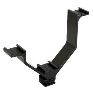 Triple Shoe V - Bracket | 12.5 Cm | Black