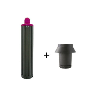 Upgraded Long Curling Barrels for Dyson Airwrap Hair Dryer | Nozzle and Adapter | Rose Red