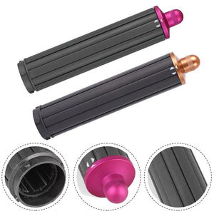 Upgraded Long Curling Barrels for Dyson Airwrap Hair Dryer | Nozzle and Adapter | Rose Red