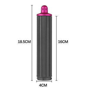 Upgraded Long Curling Barrels for Dyson Airwrap Hair Dryer | Nozzle and Adapter | Rose Red