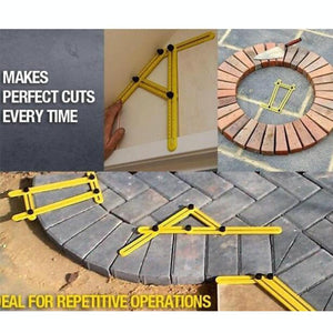 Angle Measuring Ruler | 4-Sided | DIY Projects