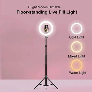 10 Inch Ring Light Set | For Live Streaming & Beauty Stand