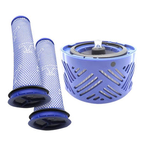 3-in-1 Rear Filter & 2 Pre-filters for Dyson V6 Vacuum | Accessories