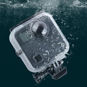 Waterproof Housing for GoPro Fusion with Mount & Wrench