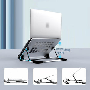 Vertical Laptop Stand | 5 Levels Riser for Desk