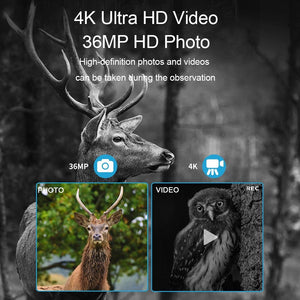 4K Infrared Night Vision Binoculars | 3.2" TFT Screen