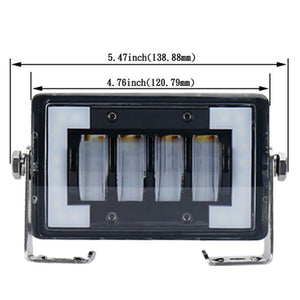 4.76" LED Work Light | 24W | DC 12-24V | 1800LM | IP67 | Front Bumper / Roof Light | With Holder