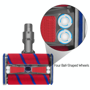 Soft Velvet Double Roller Floor Brush | For Dyson Vacuum Cleaners