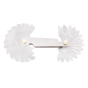 60° Stainless Steel Thread Gauge | 30 Pieces