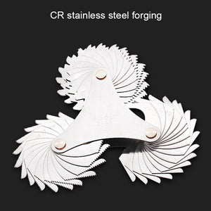 60° Stainless Steel Thread Gauge | 30 Pieces