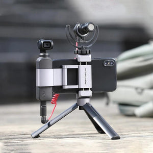 Portable Aluminum Phone Bracket for DJI Pocket | Universal Fit