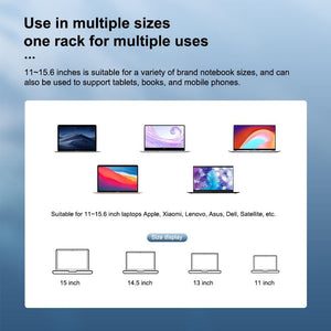 Adjustable Folding Laptop Stand | Aluminum Alloy