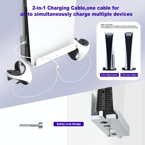 JYS Helmet Headset Storage Rack for PS5/PS VR2 Series