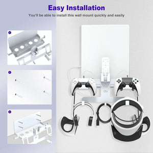 JYS Helmet Headset Storage Rack for PS5/PS VR2 Series