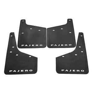 For Mitsubishi Pajero 2004-2021 | 4 Pcs / Set Car Auto Soft Plastic Splash Flaps Fender Guard