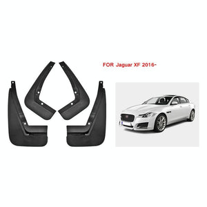 For Jaguar XF 2016 | 4 Pcs / Set Car Auto Soft Plastic Splash Flaps Fender Guard