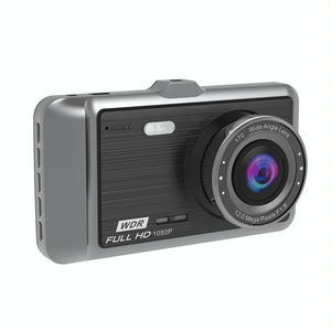 HD 1080p Dual Camera Car Recorder with 4 IPS Screen | 170° Wide Angle