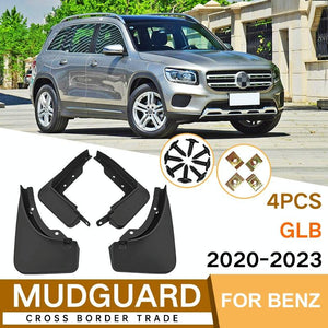 For Mercedes-Benz GLB 2020-2023 | 4 Pcs / Set Car Auto Soft Plastic Splash Flaps Fender Guard