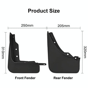 For Mercedes-Benz GLB 2020-2023 | 4 Pcs / Set Car Auto Soft Plastic Splash Flaps Fender Guard