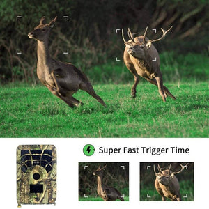 720P Infrared Night Vision Wildlife Camera | 120° Wide Angle