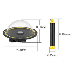 Waterproof Case for GoPro Hero11 / 10 / 9 | 30m Depth