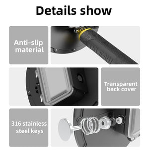 Waterproof Case for GoPro Hero11 / 10 / 9 | 30m Depth