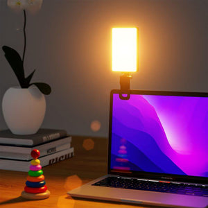 Portable Clip - On Fill Light for Mobile Phone & Tablet Selfies