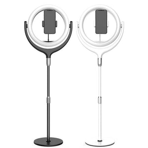 12 Inch Desktop Fill Light Beauty Bracket for Landing Headlights | White