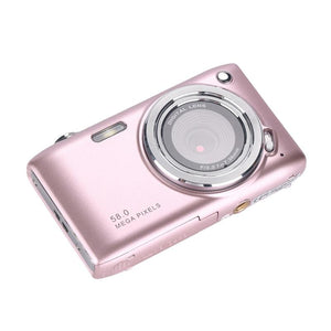 Portable 16X Zoom HD Digital Camera with 2.88 IPS Screen | Champagne Gold