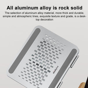 Lenovo ThinkPlus Desktop Laptop Holder | Silver