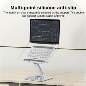 Lenovo ThinkPlus Desktop Laptop Holder | Silver