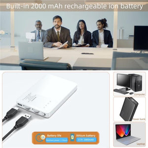 Portable LED Fill Light | Phone | Laptop | Video Conferencing | Black
