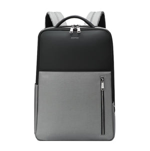 Multifunctional Anti-Theft Laptop Backpack | Silver Gray | USB Charging Hole | Secure Design
