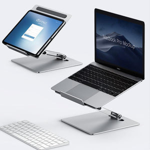Lenovo ThinkPlus Laptop Stand | Silver Desktop Compatible