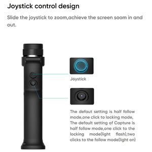 Capture1 Outdoor Video Gimbal Stabilizer | Black