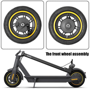Front Wheel for Ninebot Max G30 | 10 Inch Tubeless | Yellow
