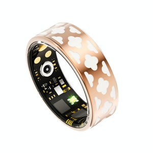 Smart Ring | Heart Rate | Blood Oxygen | Sleep Monitoring | Rose Gold | Size 7