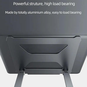 Aluminum Laptop Holder for 14-17.3 Inch Screens | Ergonomic Design